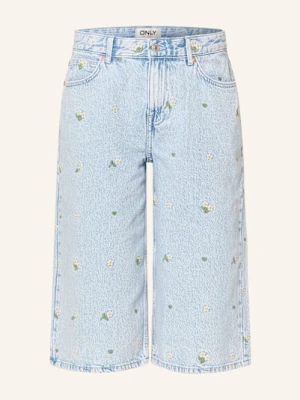 Only Jeansy 3/4 blau