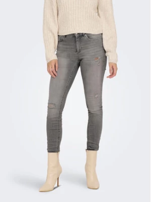 ONLY Jeansy Blush 15282313 Szary Skinny Fit