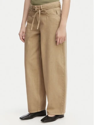 ONLY Jeansy Gianna 15372521 Beżowy Straight Leg