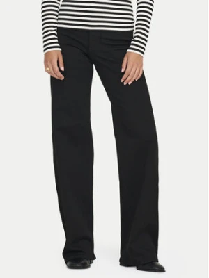 ONLY Jeansy Madison 15301338 Czarny Wide Leg