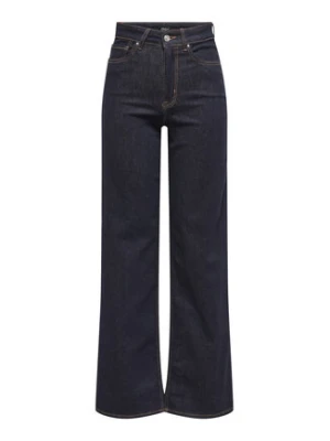 ONLY Jeansy Madison 15352206 Granatowy Wide Leg