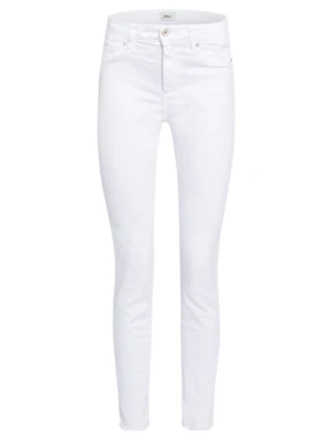 Only Jeansy Skinny weiss