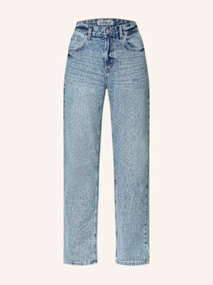 Only Jeansy Straight blau