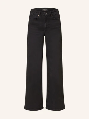 Only Jeansy Straight schwarz WASHED BLACK