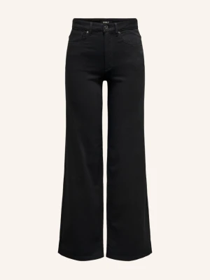 Only Jeansy Wide Leg schwarz