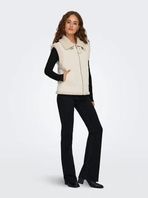ONLY Kamizelka w kolorze beżowym rozmiar: M