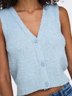 ONLY Kamizelka w kolorze błękitnym rozmiar: L