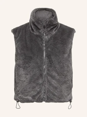Only Kamizelka Ze Sztucznego Futra grau
