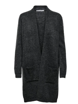 ONLY Kardigan 15179815 Szary Regular Fit