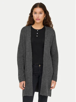 ONLY Kardigan Talio 15358604 Szary Regular Fit