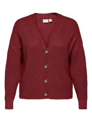 ONLY Kardigan w kolorze bordowym rozmiar: 42/44