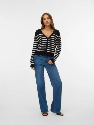 ONLY Kardigan w kolorze czarno-kremowym rozmiar: XS