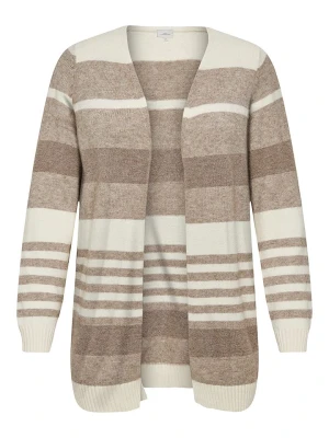 ONLY Kardigan w kolorze jasnobrązowo-kremowym rozmiar: XL-54