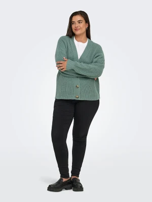 ONLY Kardigan w kolorze zielonym rozmiar: 42/44