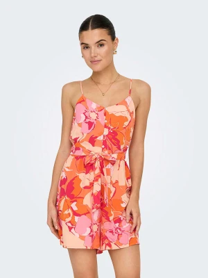 ONLY Kombinezon "Nova" w kolorze jasnoróżowo-pomarańczowym rozmiar: S