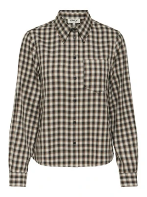 ONLY Koszula Liva 15355446 Beżowy Regular Fit