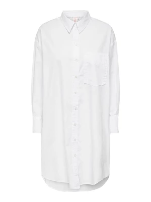 ONLY Koszula "Mathilde" w kolorze białym rozmiar: XS