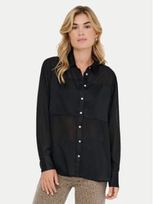 ONLY Koszula Star 15360299 Czarny Regular Fit