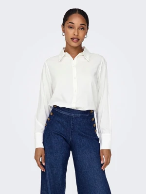 ONLY Koszula w kolorze białym rozmiar: M