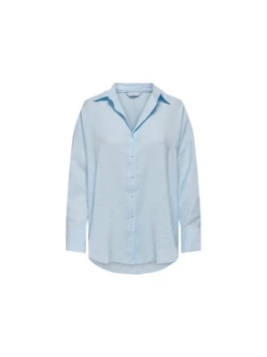 ONLY Koszula Zazima 15272523 Błękitny Oversize