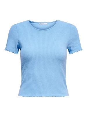 ONLY Koszulka "Emma" w kolorze błękitnym rozmiar: M