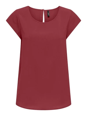 ONLY Koszulka "Nova" w kolorze czerwonym rozmiar: 38