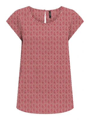 ONLY Koszulka "Nova" w kolorze czerwonym rozmiar: 34