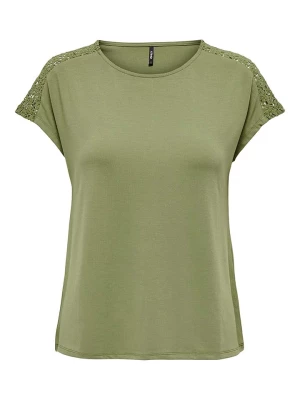 ONLY Koszulka "Thea" w kolorze oliwkowym rozmiar: XS
