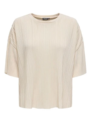 ONLY Koszulka w kolorze beżowym rozmiar: S