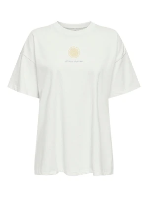 ONLY Koszulka w kolorze białym rozmiar: S