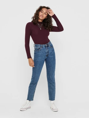 ONLY Koszulka w kolorze bordowym rozmiar: M