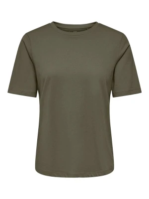ONLY Koszulka w kolorze khaki rozmiar: M