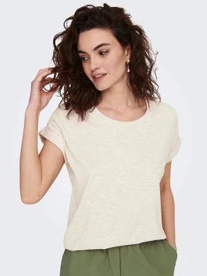 ONLY Koszulka w kolorze kremowym rozmiar: XL