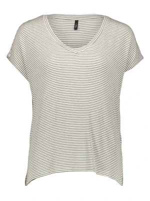 ONLY Koszulka w kolorze kremowym rozmiar: M