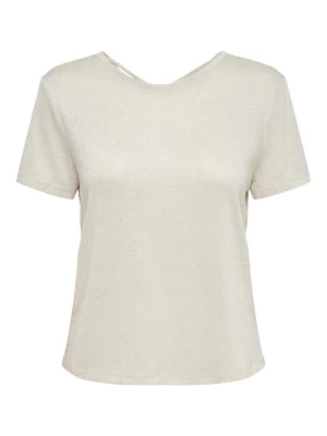 ONLY Koszulka w kolorze kremowym rozmiar: M