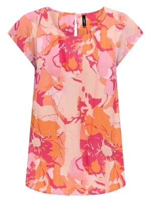 ONLY Koszulka w kolorze różowo-jasnoróżowo-pomarańczowym rozmiar: 34