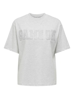 ONLY Koszulka w kolorze szarym rozmiar: M