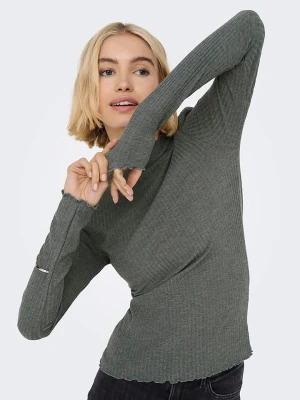 ONLY Koszulka w kolorze szarym rozmiar: XS