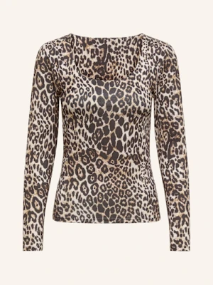 Only Koszulka Z Długim Rękawem braun