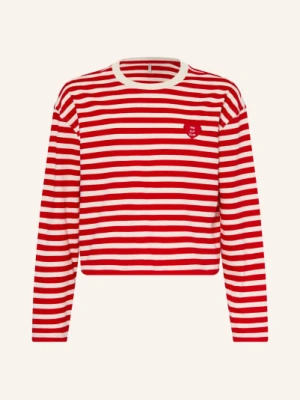 Only Koszulka Z Długim Rękawem rot