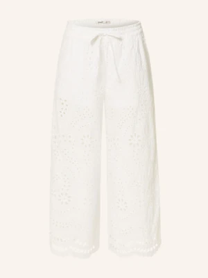 Only Kuloty Z Dziurkowanej Koronki weiss