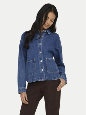 ONLY Kurtka jeansowa Lara 15372651 Granatowy Regular Fit