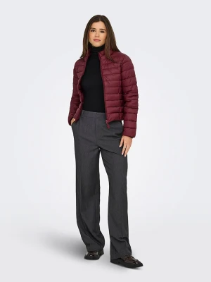 ONLY Kurtka pikowana w kolorze bordowym rozmiar: L