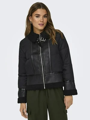 ONLY Kurtka pikowana w kolorze czarnym rozmiar: S