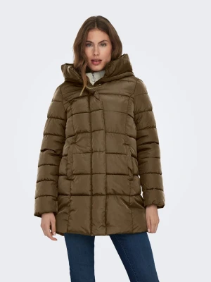 ONLY Kurtka pikowana w kolorze khaki rozmiar: L