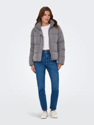 ONLY Kurtka pikowana w kolorze szarym rozmiar: S