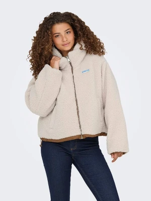 ONLY Kurtka pluszowa w kolorze kremowym rozmiar: XL