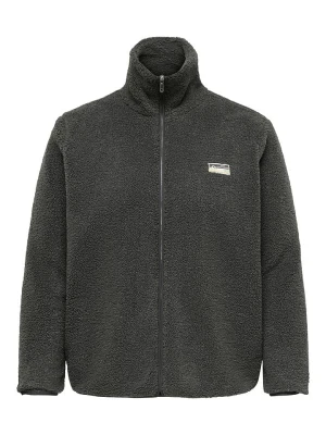 ONLY Kurtka polarowa w kolorze antracytowym rozmiar: 42/44