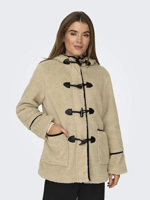 ONLY Kurtka polarowa w kolorze beżowym rozmiar: S