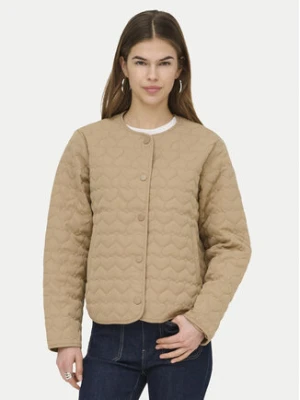 ONLY Kurtka przejściowa Heart 15366265 Beżowy Regular Fit